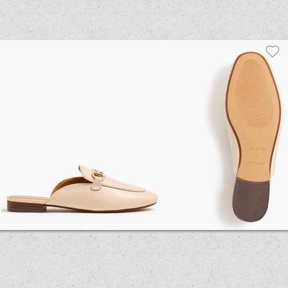 Minorsu Women's Cream Slip-On Mules - Picture 5 of 5